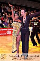 Timo Kulczak & Motshegetsi Mabuse at 23. German Open Championships