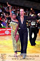 Timo Kulczak & Motshegetsi Mabuse at 23. German Open Championships