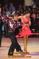 Evgen Golichenko & Kateryna Krut at 