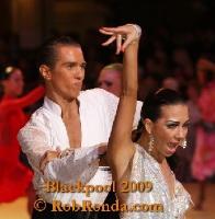 Anton Avramenko & Anna Kapliy at Blackpool Dance Festival 2009