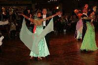 Martin Ree & Caroline Rytter Larsen at 2007 Blackpool Junior Dance Festival