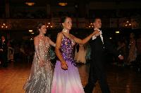 Martin Ree & Caroline Rytter Larsen at British Junior Festival 2008