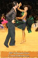 Stefano Di Filippo & Anna Melnikova-Duknauske at Lithuanian Open 2007