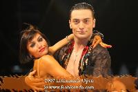 Stefano Di Filippo & Anna Melnikova-Duknauske at Lithuanian Open 2007