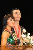 Stefano Di Filippo & Anna Melnikova-Duknauske at Lithuanian Open 2007