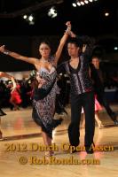 Kirill Belorukov & Elvira Skrylnikova at Dutch Open 2012