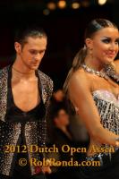 Kirill Belorukov & Elvira Skrylnikova at Dutch Open 2012