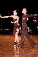 Ligitas Bernatavicius & Egle Valentaite at Grand Prix Latvija 2007