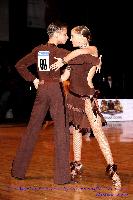 Ligitas Bernatavicius & Egle Valentaite at Grand Prix Latvija 2007