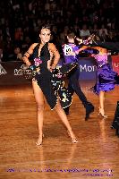 Adrian Delchev & Iva Georgieva at Grand Prix Latvija 2007