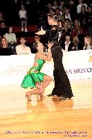 Ferenc Bódi & Krisztina Kovács at Grand Prix Latvija 2007