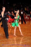 Ferenc Bódi & Krisztina Kovács at Grand Prix Latvija 2007