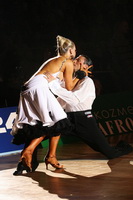 Martino Zanibellato & Michelle Abildtrup at World Amateur Latin Championships
