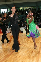 Timo Kulczak & Motshegetsi Mabuse at World Amateur Latin Championships