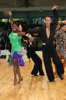 Timo Kulczak & Motshegetsi Mabuse at World Amateur Latin Championships