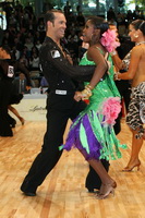 Timo Kulczak & Motshegetsi Mabuse at World Amateur Latin Championships