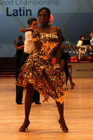 Timo Kulczak & Motshegetsi Mabuse at World Amateur Latin Championships