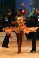 Timo Kulczak & Motshegetsi Mabuse at World Amateur Latin Championships