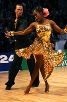 Timo Kulczak & Motshegetsi Mabuse at World Amateur Latin Championships
