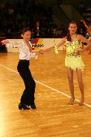 Radu Cristian & Simona Bolca at IDSF Győr Open 2008 Austrotherm Cup