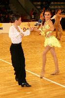 Radu Cristian & Simona Bolca at IDSF Győr Open 2008 Austrotherm Cup