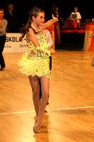 Radu Cristian & Simona Bolca at IDSF Győr Open 2008 Austrotherm Cup