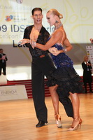 Miha Vodicar & Nadiya Bychkova at World Amateur Latin Championships