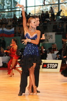 Miha Vodicar & Nadiya Bychkova at World Amateur Latin Championships