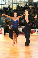 Miha Vodicar & Nadiya Bychkova at World Amateur Latin Championships
