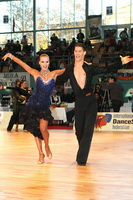 Miha Vodicar & Nadiya Bychkova at World Amateur Latin Championships