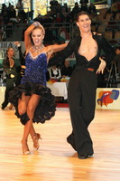 Miha Vodicar & Nadiya Bychkova at World Amateur Latin Championships