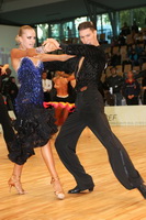 Miha Vodicar & Nadiya Bychkova at World Amateur Latin Championships