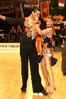 Adam Horvath & Viktória Pagurka at IDSF Győr Open 2008 Austrotherm Cup