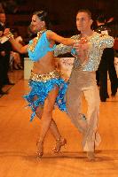 Istvan Varga & Gabriela Pilic at 