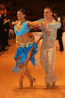 Istvan Varga & Gabriela Pilic at 
