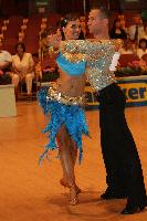 Istvan Varga & Gabriela Pilic at 