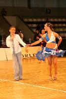 Zdenek Korbel & Nela Hegerova at IDSF Győr Open 2008 Austrotherm Cup