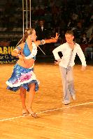 Zdenek Korbel & Nela Hegerova at IDSF Győr Open 2008 Austrotherm Cup