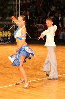 Zdenek Korbel & Nela Hegerova at IDSF Győr Open 2008 Austrotherm Cup