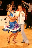 Zdenek Korbel & Nela Hegerova at IDSF Győr Open 2008 Austrotherm Cup