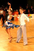 Zdenek Korbel & Nela Hegerova at IDSF Győr Open 2008 Austrotherm Cup
