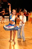 Zdenek Korbel & Nela Hegerova at IDSF Győr Open 2008 Austrotherm Cup