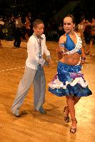 Zdenek Korbel & Nela Hegerova at IDSF Győr Open 2008 Austrotherm Cup