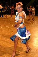Zdenek Korbel & Nela Hegerova at IDSF Győr Open 2008 Austrotherm Cup