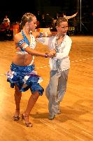 Zdenek Korbel & Nela Hegerova at IDSF Győr Open 2008 Austrotherm Cup