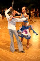 Zdenek Korbel & Nela Hegerova at IDSF Győr Open 2008 Austrotherm Cup