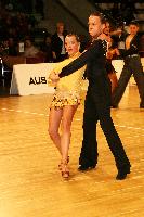 Julian Krimplstaetter & Nikole Berger at IDSF Győr Open 2008 Austrotherm Cup