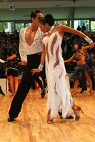 Gabriele Goffredo & Antonia Goffredo at World Amateur Latin Championships