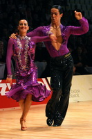 Gabriele Goffredo & Antonia Goffredo at World Amateur Latin Championships