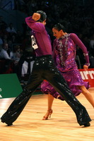 Gabriele Goffredo & Antonia Goffredo at World Amateur Latin Championships